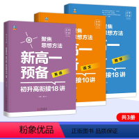 语数英[3本] 九年级 [正版]名师学堂 聚焦思想方法 新高一预备 初升高衔接10讲 语文 18讲数学英语 20讲物理