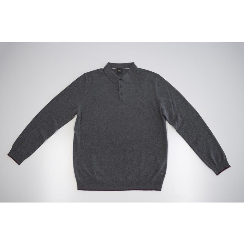 Hugo boss雨果波士POLO衫男透气保暖抗皱易打理纯色简约修身