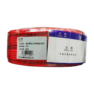 廷穗(TINGSUI)铜芯聚氯乙烯绝缘软电缆BVR-1.5单位:圈