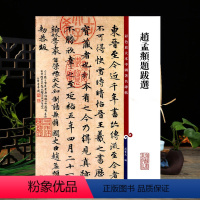 [正版]学海轩 共34跋 赵孟頫题跋选 彩色放大本中国著名碑帖繁体旁注孙宝文赵孟俯墨迹手札行书毛笔字帖书法墨迹拓本鉴