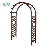 喜力健 防腐木拱门花架 无花箱-宽120CM 个