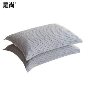 是尚 枕巾 华夫格纯棉枕巾 颜色随机 52*75cm 一条