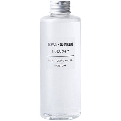 MUJI无印良品干敏肌系列保湿补水化妆水滋润型200ml/瓶干敏性肤质