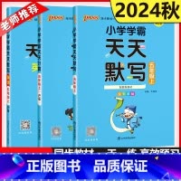 语文+数学[人教版] 五年级下 [正版]新版 2025春pass绿卡小学学霸天天默写+天天计算人教版五年级上语数英思