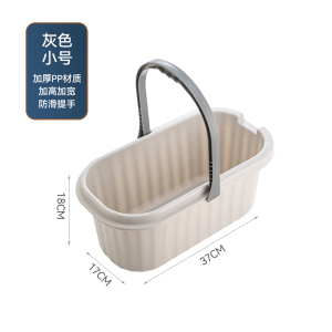 [补贴10%]长方形家用塑料水桶洗涮拖布桶拖地墩布桶可排水海绵拖把桶桶收纳