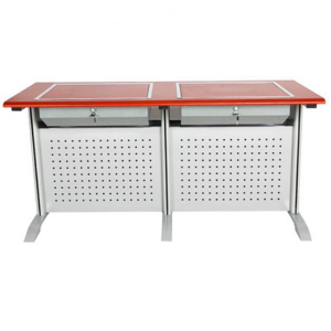 甘柔美双人钢木翻转桌GRM-GM2F24尺寸:1600*600*750mm张