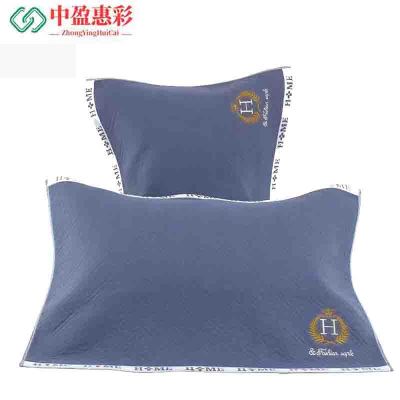 中盈惠彩 加密纯棉纱布枕巾 ZJ-08 58*88cm 条