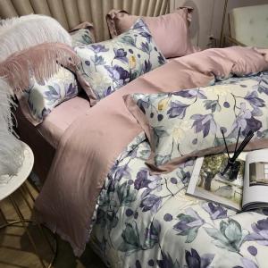 美帮汇单件被套]60支简约夏季春秋1.5米1.8m床被罩床上用品