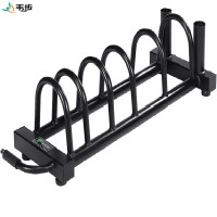 韦步杠铃片架子家用商用奥杆杠铃片收纳架可移动健身铃片存储架车