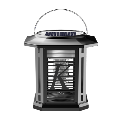 太阳能灭蚊灯户外防水庭院花园家用室外别墅电虫灯器驱蚊神器[TM-02][单面太阳能-手提灯]