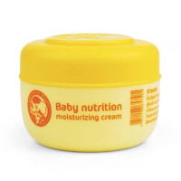 泰国小象妈咪婴儿面霜宝宝儿童面霜秋冬保湿补水 弱酸配方安全温和 润肤乳滋润防干裂脸霜50g 黄色
