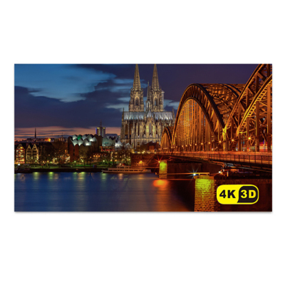 经科JK画框幕布无边框N4-FL/W1纳米正投软幕投影白幕133寸2.35:1