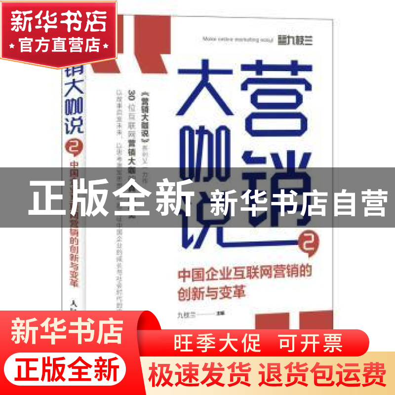 正版 营销大咖说:2:中国企业互联网营销的创新与变革 九枝兰 人民