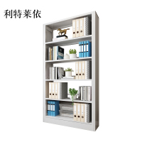 利特莱依钢制书架置物架图书馆单双面书店阅览室学校档案架资料架