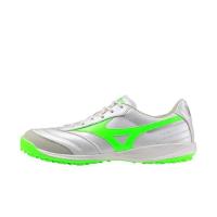 美津浓(Mizuno)综合训练鞋轻量灵活环保设计室内健身鞋男白绿拼色