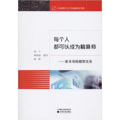 正版新书]每个人都可以成为精算师——新非寿险精算实务张宁9787