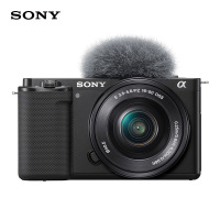 索尼(SONY)ZV-E10L 半画幅微单相机 16-50mm标准镜头套装 黑色