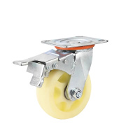 丰奋 尼龙万向轮 5寸带刹车 个
