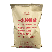 围士莲 一水柠檬酸 99.5-100.5% 25KG 袋
