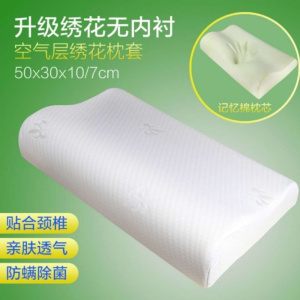 枕头 乳胶枕一对装颈椎橡胶记忆枕春夏秋冬季