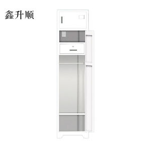 鑫升顺员工储物柜文件柜存放柜子更衣柜单门更衣柜[工厂现做 7天内发货]