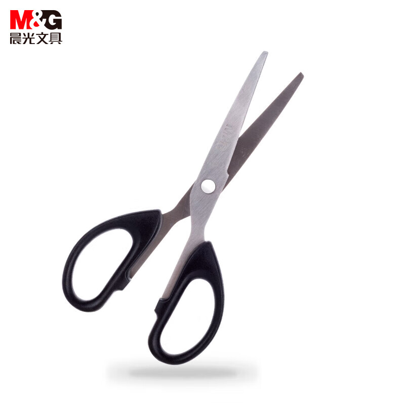 晨光 M&G 剪刀 ASSN2248 160mm (黑色) 不锈钢 把