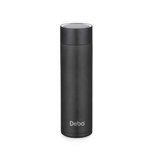 德铂Debo 埃托奥温显保温杯316不锈钢直身水杯商务保温壶DEP-849