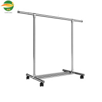 鹍翔落地不锈钢单杆晾衣架120CM/个