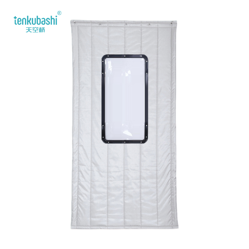 天空桥 棉门帘 MML-260银灰色40*80cm五层棉 平方米