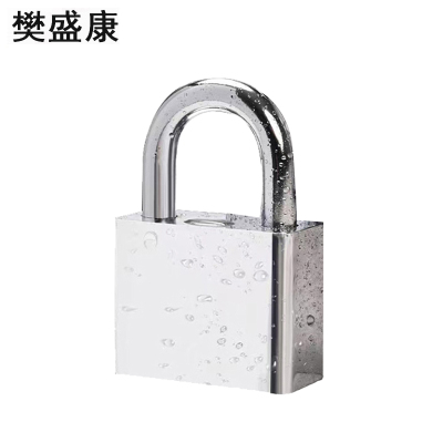 樊盛康 仿不锈钢锁铁锁挂锁 40mm锁体短梁 把