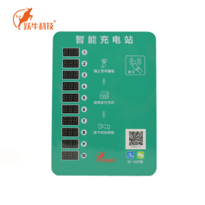 跃牛科技 智能电瓶车自行车充电桩 Y-N019 10路直充(含安装) 套