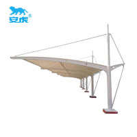 安虎 膜结构雨棚 拉杆型 平方米