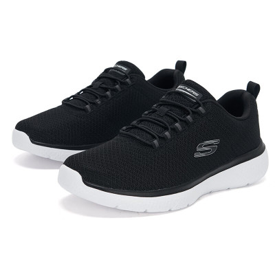 斯凯奇 男缓震轻便运动鞋 8790258/BKW-8.5双