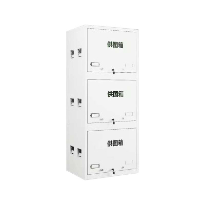 湘渭户外地图柜野外作训地图携行箱演习图纸供图箱灰白色三节柜