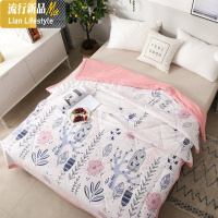 水洗棉空调被学生宿舍单人夏季被芯儿童夏凉被双人夏被春秋薄被子 三维工匠