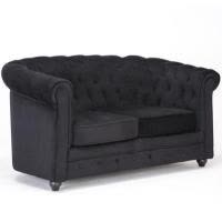 森美人美式轻奢小户型客厅皮沙发组合 咖啡厅酒店酒吧服装店沙发椅1+2+