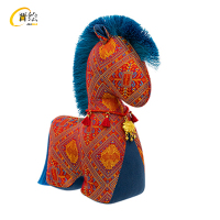 晋绘 新年吉祥物公仔玩偶 富贵布艺马10cm 个