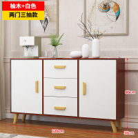 北欧餐边柜客厅柜子储物柜多功能简约现代茶水柜经济型餐厅柜