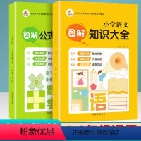 [正版]小学语文图解知识大全+小学数学图解公式定理大全1-6年级通用人教版一二三四五六年级基础知识宝典重点定律速查速记