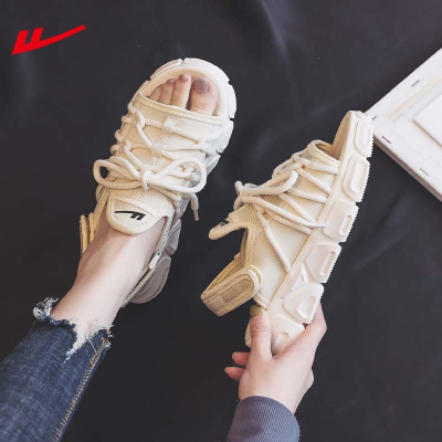 回力(Warrior)2021年夏季新款户外半拖鞋休闲沙滩鞋舒适透气凉鞋