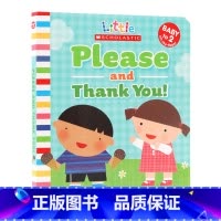 [正版] 请和谢谢你 Please and Thank You 英文原版绘本进口 宝宝礼貌用语启蒙 圆角纸板翻翻书