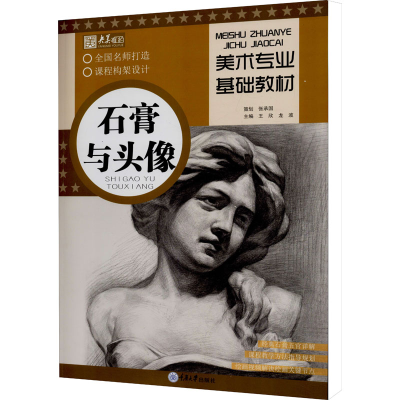醉染图书美术专业基础教材 石膏与头像9787568929493
