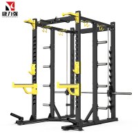 KLQ1092商用史密斯机杠铃举重卧推深蹲框架综合力量训练器械