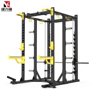 KLQ1092商用史密斯机杠铃举重卧推深蹲框架综合力量训练器械