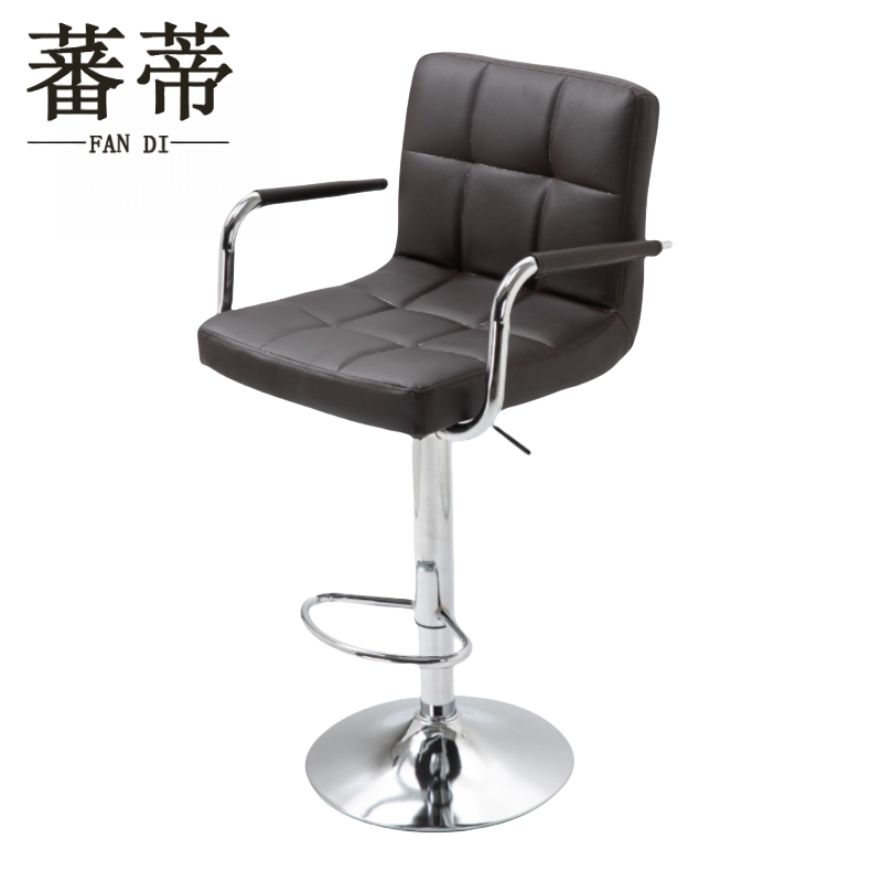 蕃蒂吧台椅黑色把