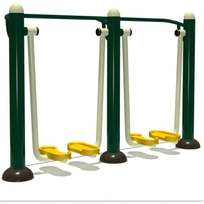 有优贝贝户外小区公园建设器材广场体育用品腹肌架双人漫步机太极云手