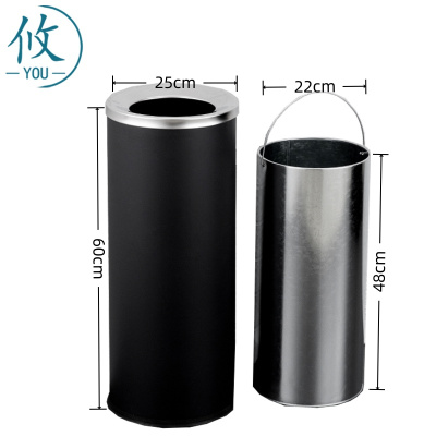 攸 大堂垃圾桶 25*60cm 个