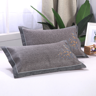 SleepyBear夏季冰藤枕套一对凉席单人凉枕套冰丝席枕套双面冰丝枕头套夏枕头