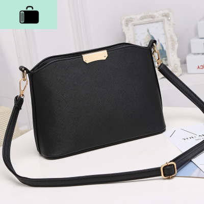 包包2019春季新款韩版时尚单肩包简约女包贝壳包女士小包斜挎包潮NEW LAKE女斜挎包