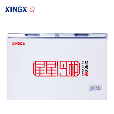 星星(XINGX) 203升 家用商用双温冰柜 双箱冷柜 顶开门大容量 BCD-203EJD